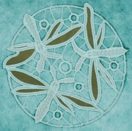 Cutwork Dancing Butterfly and Dragonfly Circles image 13