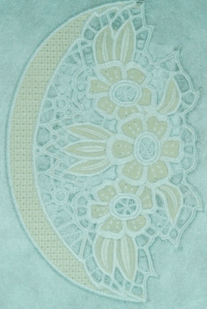 Cutwork Flower Border image 5