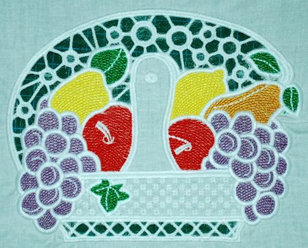 Cutwork Fruit Basket image 10