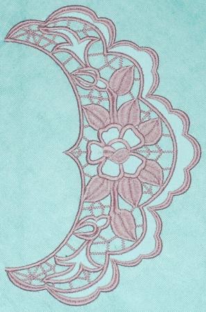 Rose Cutwork Lace Border image 5