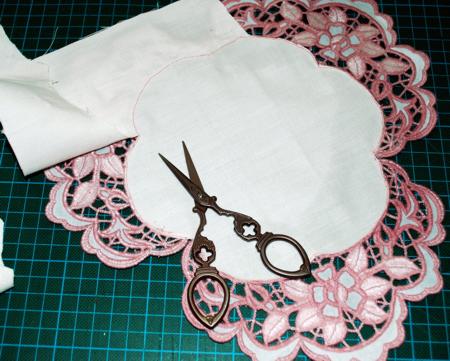 Rose Cutwork Lace Border image 10