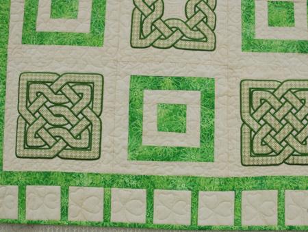 Quilted Celtic Table Topper image 27
