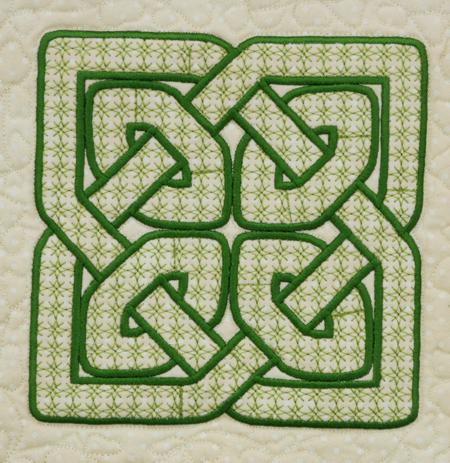 Quilted Celtic Table Topper image 21