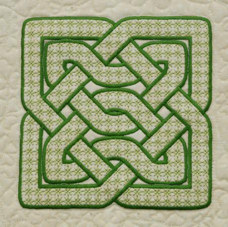Quilted Celtic Table Topper image 22