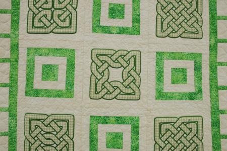 Quilted Celtic Table Topper image 26