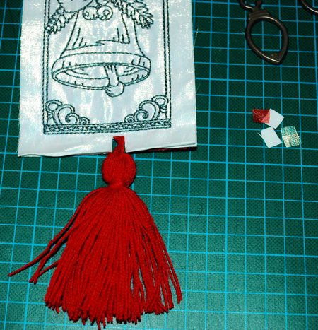 Embroidered Christmas Bookmarks image 9