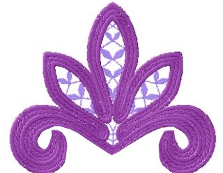 Flower Cutwork Lace Insert image 1