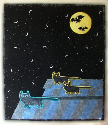 Halloween Moon Applique image 4