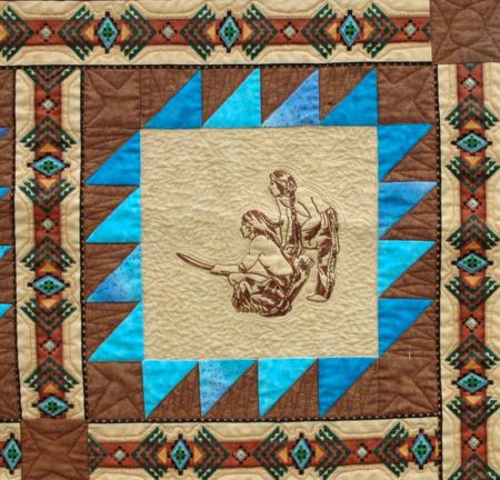 Native American Bed Quilt image 9