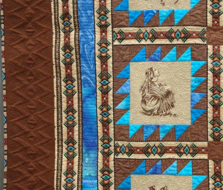 Native American Bed Quilt image 24