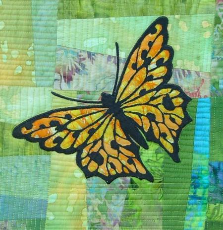 Summer Meadow Art Quilt image 9