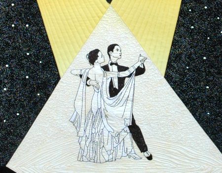 Waltz Art Quilt image 6