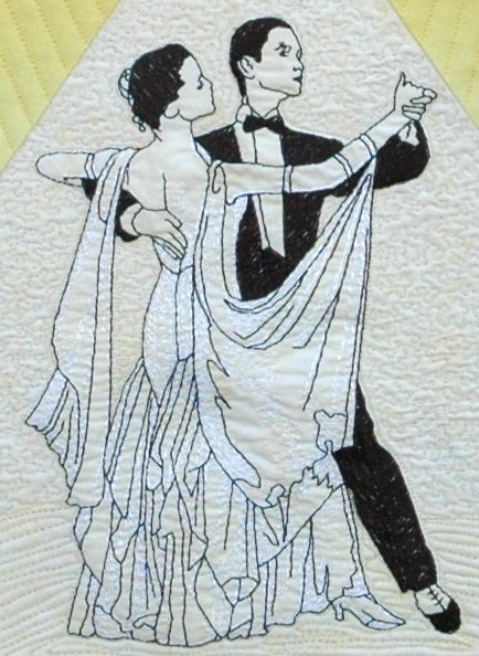 Waltz Art Quilt image 4