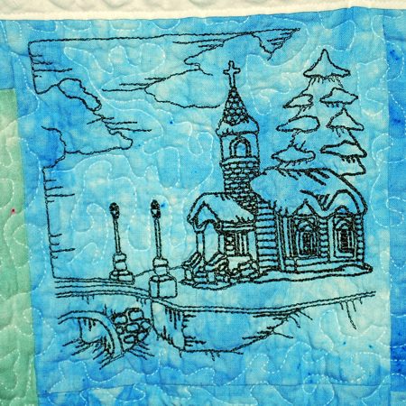 Winter Scene Wall Hanging image 4