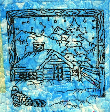 Winter Scene Wall Hanging image 5