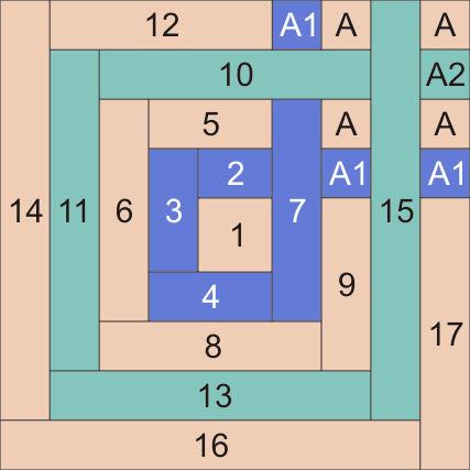 Hoffman Challenge Quilt Step #10