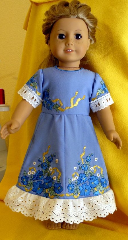 Flower Dress for 18-inch Dolls image 11