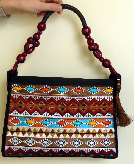 Hand Bag with East African Motif image 17