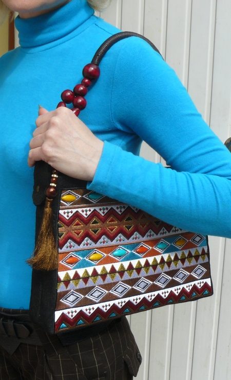 Hand Bag with East African Motif image 18