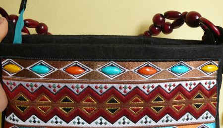 Hand Bag with East African Motif image 12
