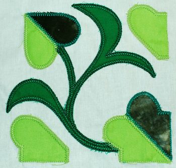 Applique Quilt Block 2 image 11