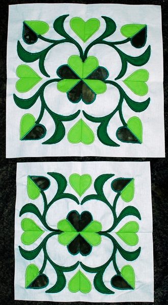 Applique Quilt Block 2 image 14