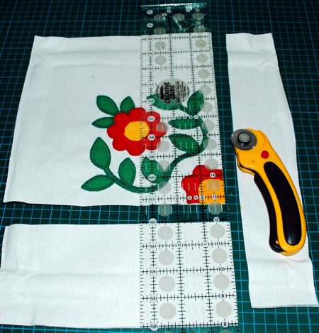 Applique Quilt Block 1 image 12