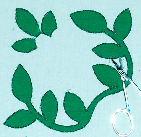 Applique Quilt Block 1 image 4