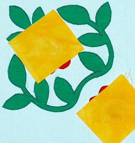 Applique Quilt Block 1 image 9