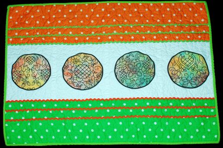 Floral Placemats with Applique image 3