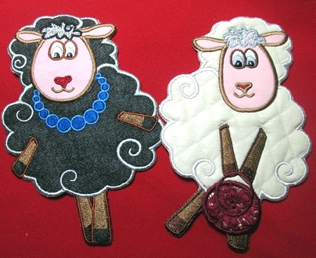 Applique Sheep Set image 1