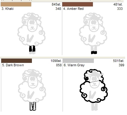 Applique Sheep Set image 6