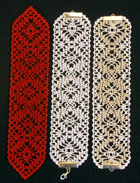 FSL Bobbin Lace Bookmark Set image 1