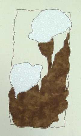 Cutwork Lace Applique Calla Lily Panel image 8