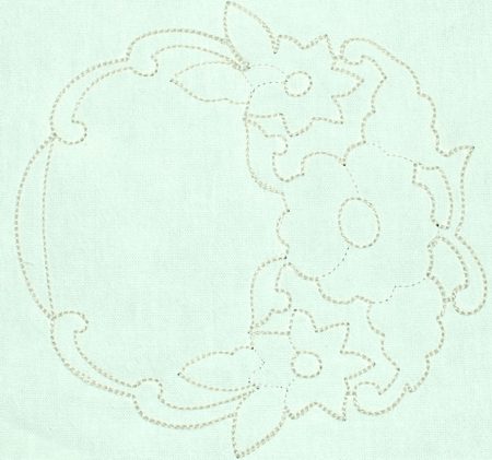 Cutwork Flower Wreath image 3