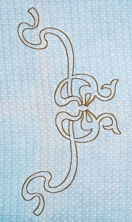 Cutwork Ribbon And Bow Motif image 2