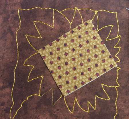 Sunflower Applique with Cutwork Lace image 3