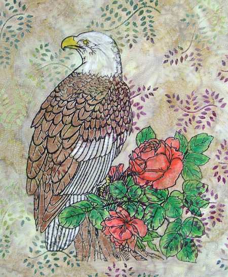 Bald Eagle Independence Day Quilt image 2