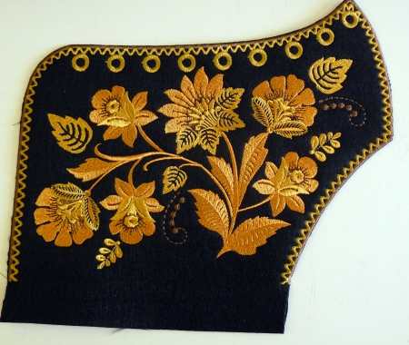 Embroidered Gaiters-in-the-Hoop image 4