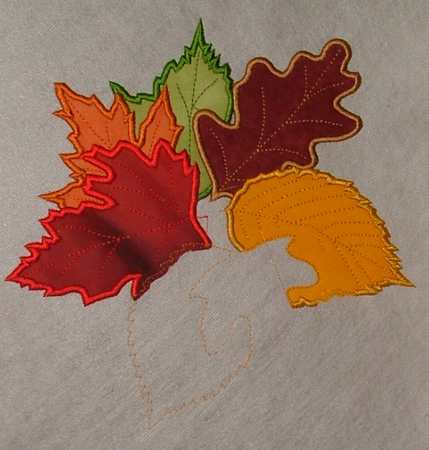 Applique Leaf Bouquet image 21