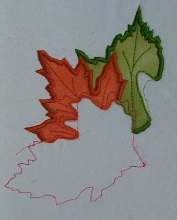 Applique Leaf Bouquet image 10