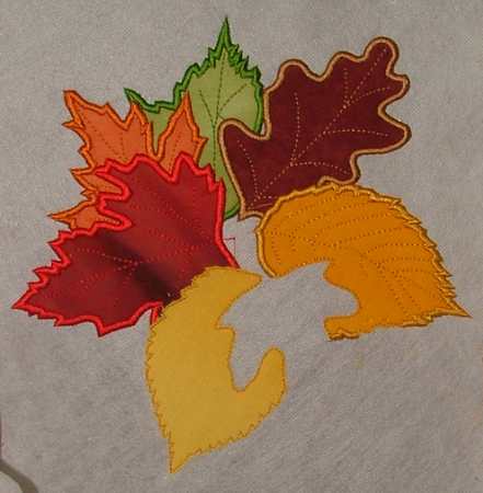 Applique Leaf Bouquet image 23