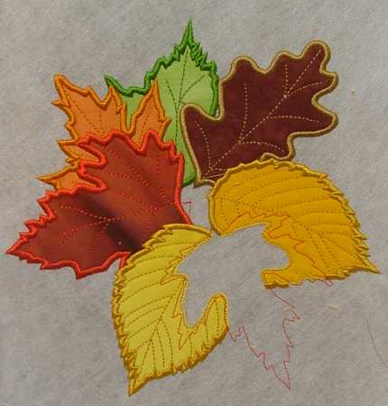 Applique Leaf Bouquet image 25