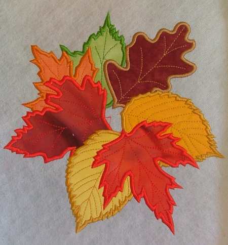 Applique Leaf Bouquet image 27