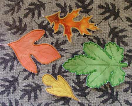 Leaves Applique Set III image 6