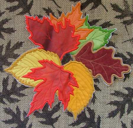 Applique Leaf Bouquet image 28