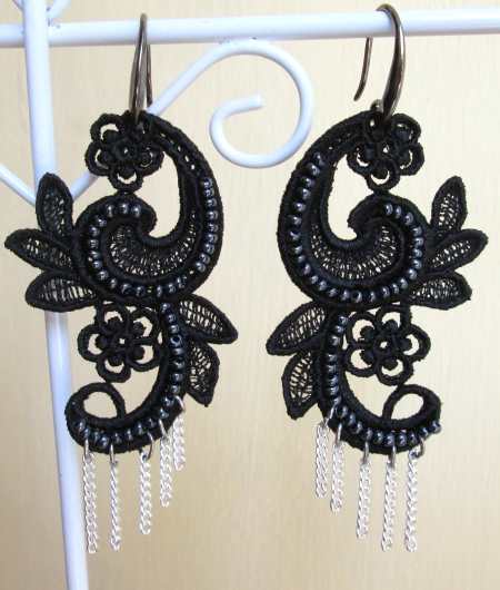 FSL Paisley Earrings image 3