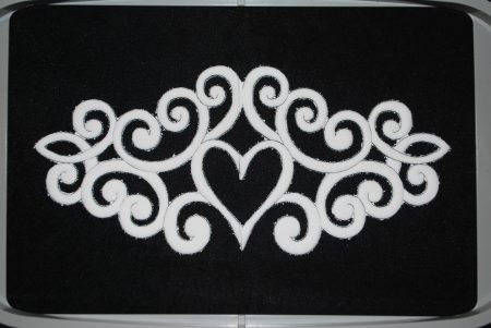 Baroque Applique Motif with Puffy Foam image 4