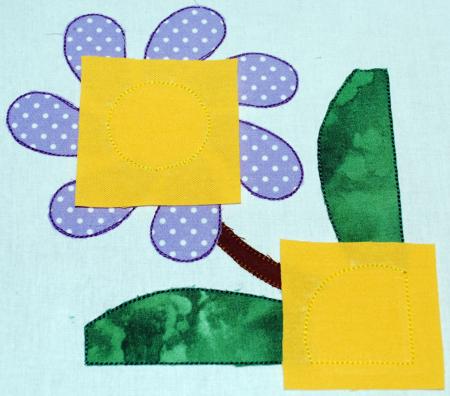 Daisy Applique Quilt Block image 12