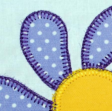 Daisy Applique Quilt Block image 15